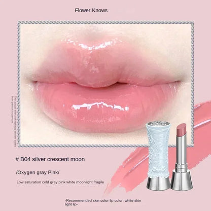 Flower Knows Swan Ballet Solid Lip Glaze Mirror Lipstick