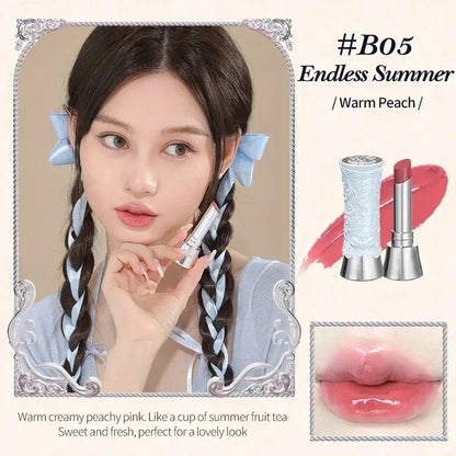Flower Knows Swan Ballet Solid Lip Glaze Mirror Lipstick