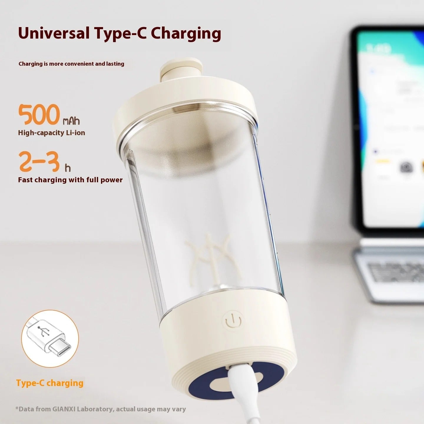 Electric Stirring Cup – USB Rechargeable Automatic Shaker Bottle
