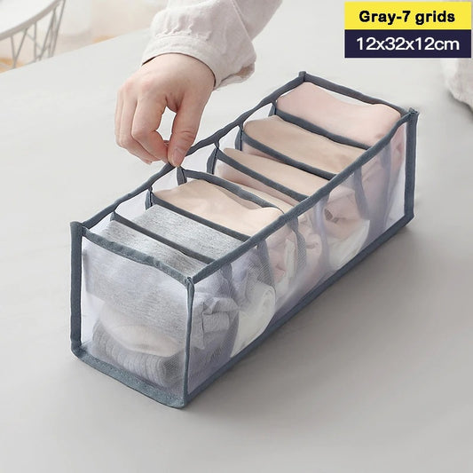 Folding Closet Storage Box for Bras, Socks & Underwear