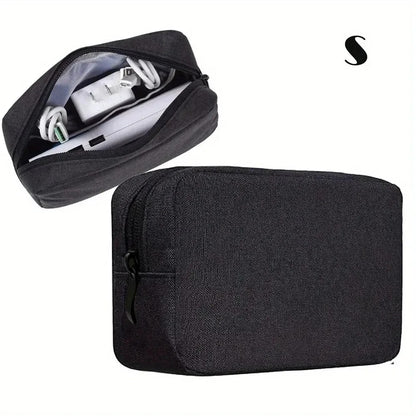 Digital Portable Organizer Case for Headphones Travel Closet Storage Bag